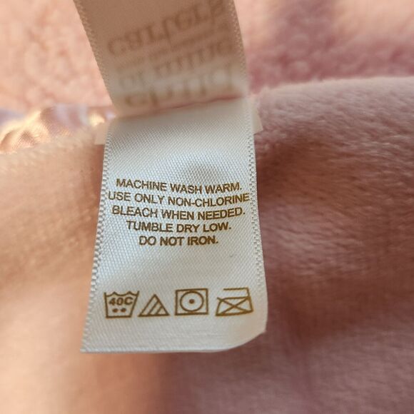 Child Of Mine Carters Baby Blanket Satin Trim Elephant Sweet Girl Sherpa Nursery - Picture 6 of 7